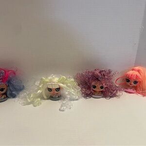 L.O.L.  Surprise! Tweens Surprise Swap Styling Heads - Lot of 4